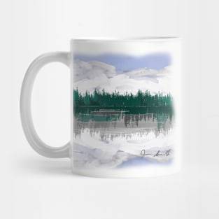 Mountain Scene Mug